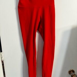 Old Navy NWOT Vibrant Red Leggings